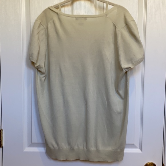 Calvin Klein 100% cotton 1 knit top-Large/w/1 stripe camisole-Medium - Picture 5 of 8